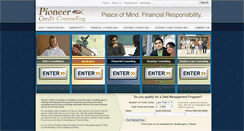 Desktop Screenshot of pioneercredit.com